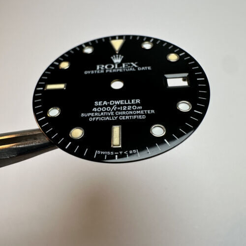 Rolex Sea Dweller 16600 16660 Dial vintage used as pics