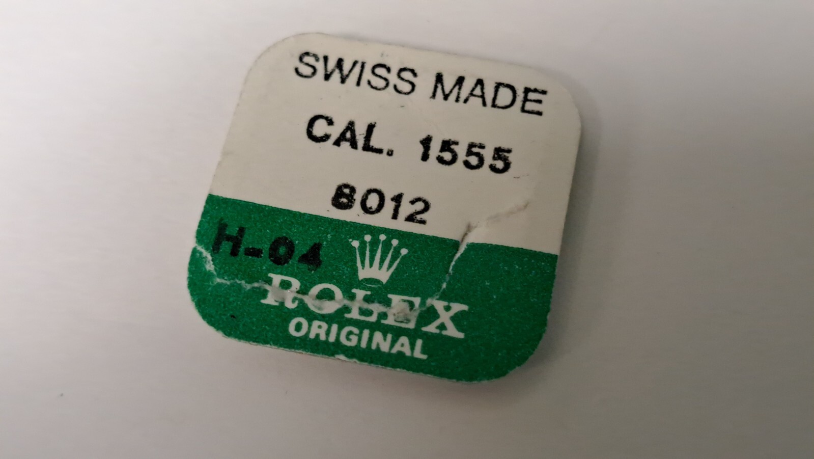 Original Rolex 1555 8012 Date Jumper open pack