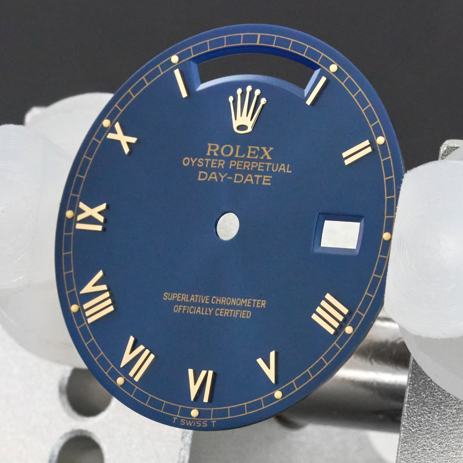 Rolex Day-Date, 18038/18238, Blue Roman dial, T Swiss T