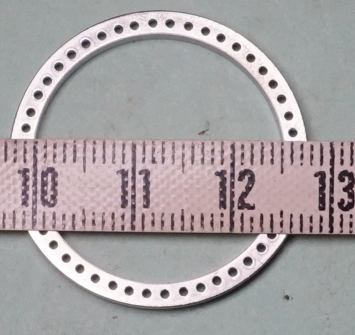AFTERMARKET for Rolex DateJust DAY/D Steel Bezel Ring /Frame MEDIUM 30mm Dim NOS