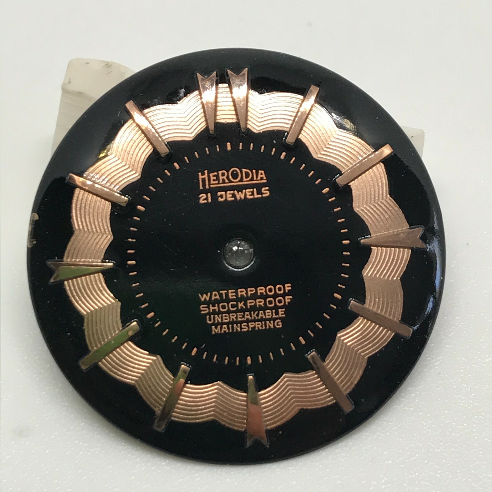 Herodia vintage dial 24mm PARTS REPAIRS swiss made