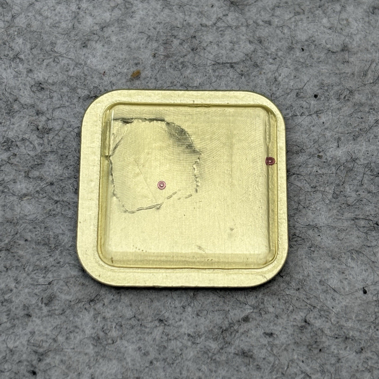 1x NOS Genuine Rolex 4030-9361 Jewel for Second Wheel Lower Reversing