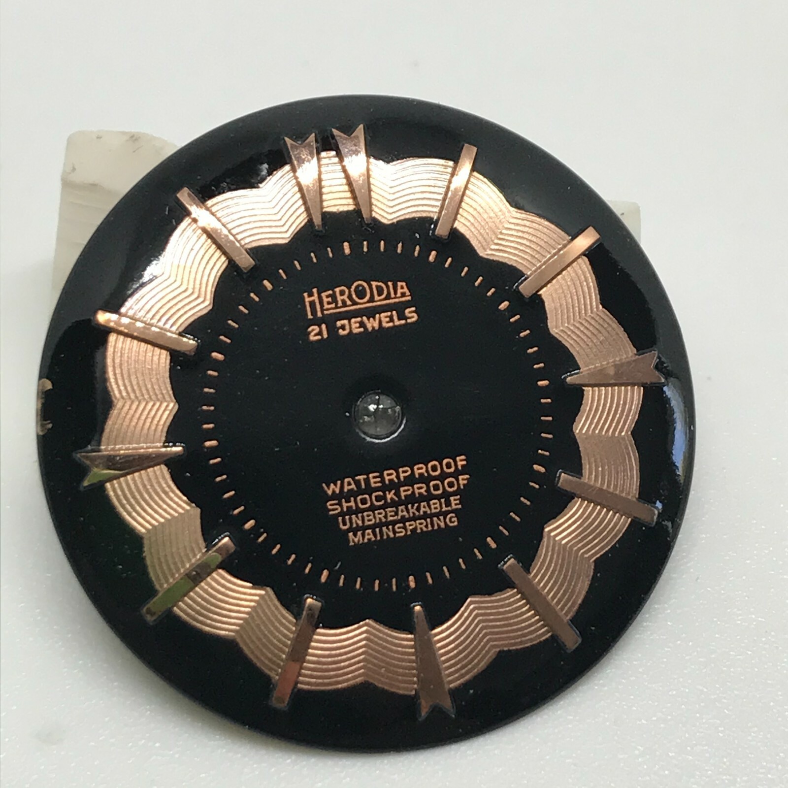 Herodia vintage dial 24mm PARTS REPAIRS swiss made