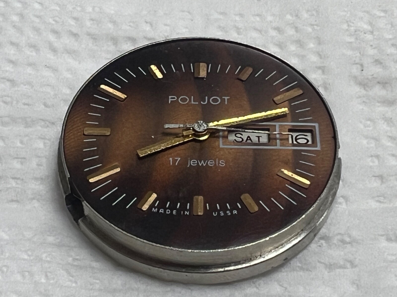 VINTAGE USSR Made POLJOT Watch Movement Cal. 2628.H