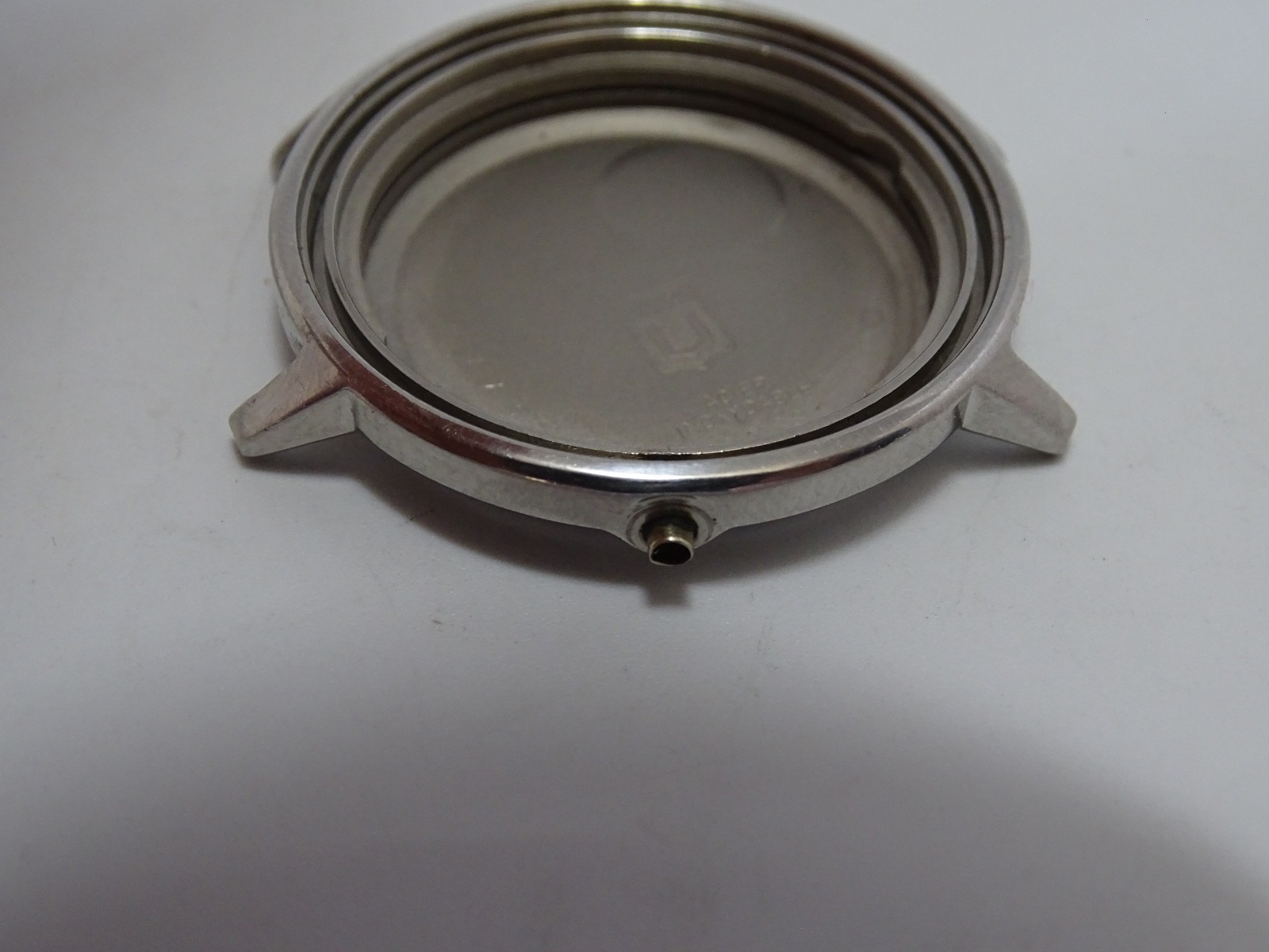 Universal Geneve Polerouter Case 869114/2 Stainless Steel Original Vintage