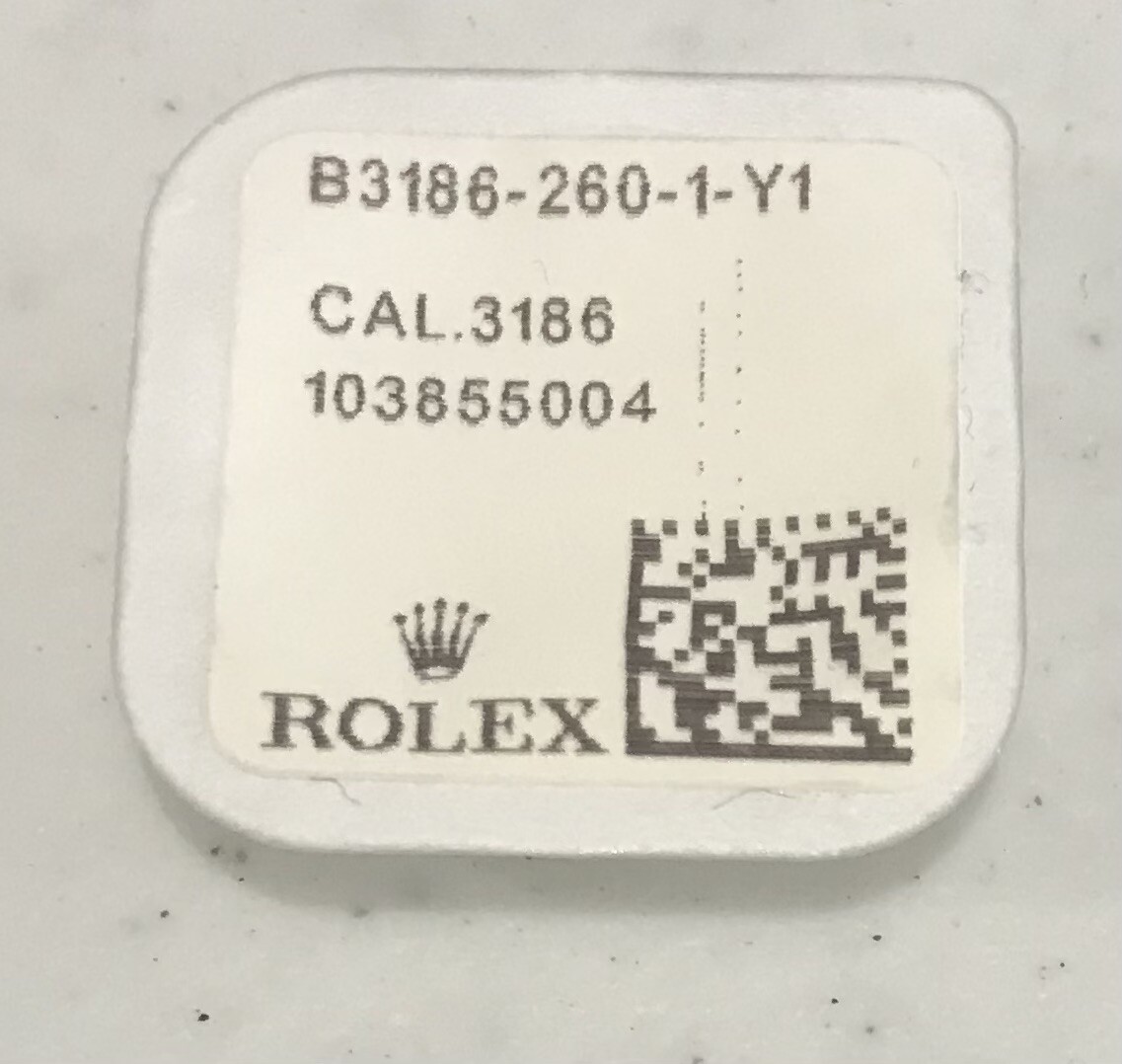 Rolex Calibre 3186 Minute Wheel #260-1 – New Sealed Package