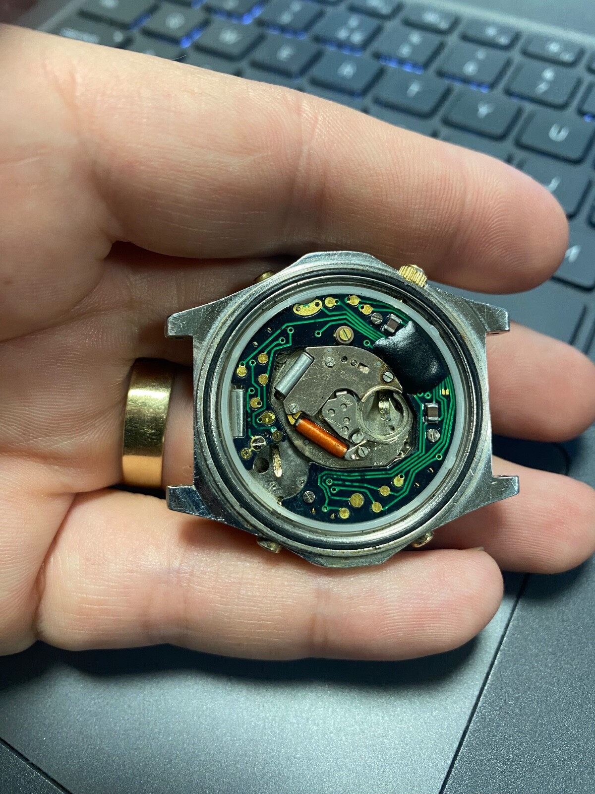 RONDA HARLEY Cal 763 Chronograph Module for parts/restore