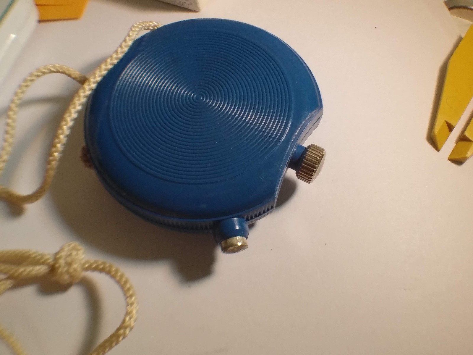 Sears pocket timer not running made in Great Britain. cool vintage timer for rep