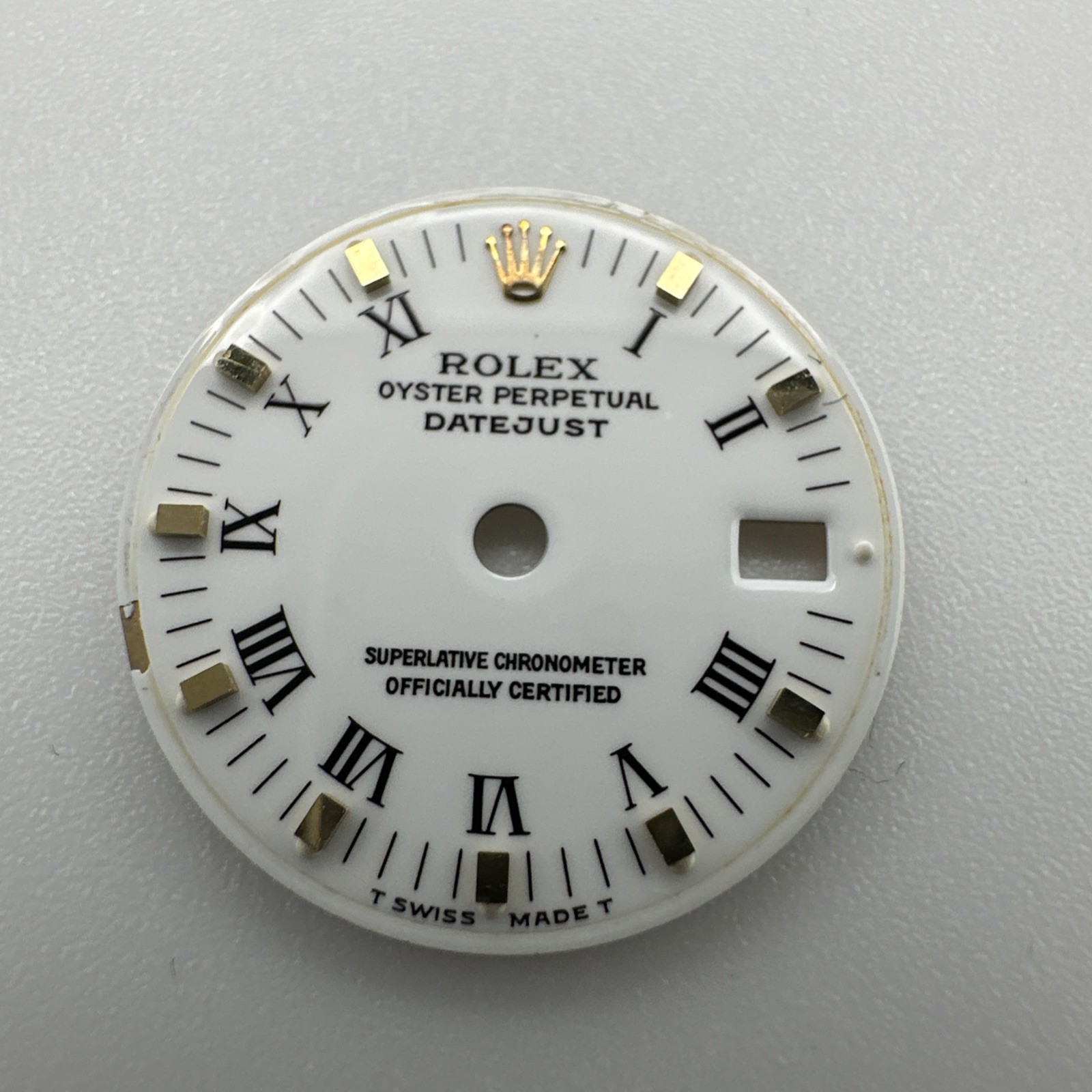Genuine Rolex 26mm Ladies Datejust 6917 Cal. 2030/2035 White Roman Dial