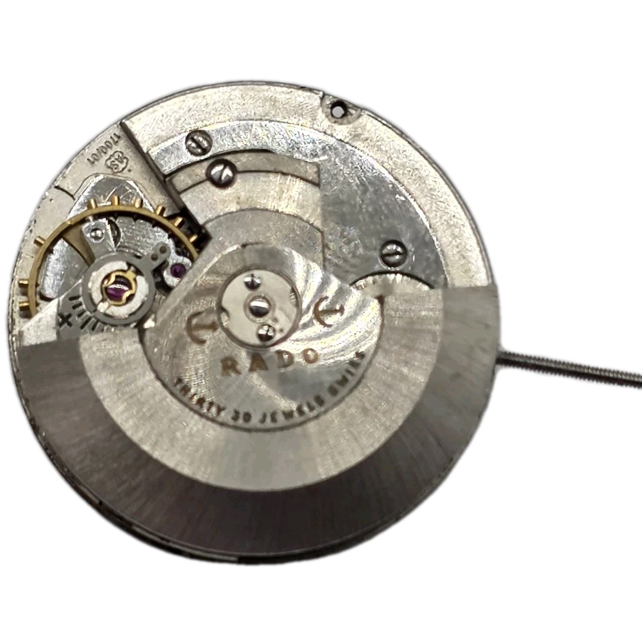 Rado Cal. 1700/01 Automatic Movement 30 Jewels Untested Parts Or Repair #1