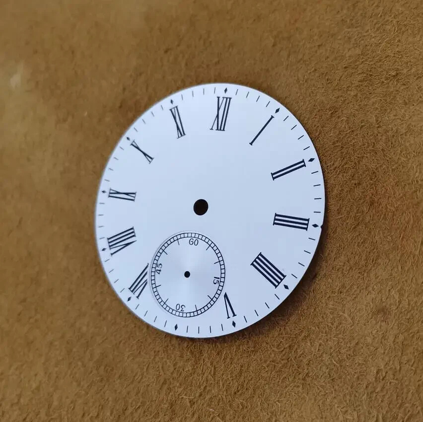 39mm Watch dial number 6 o ‘clock thick 0.4mm pitch-row 10 mm