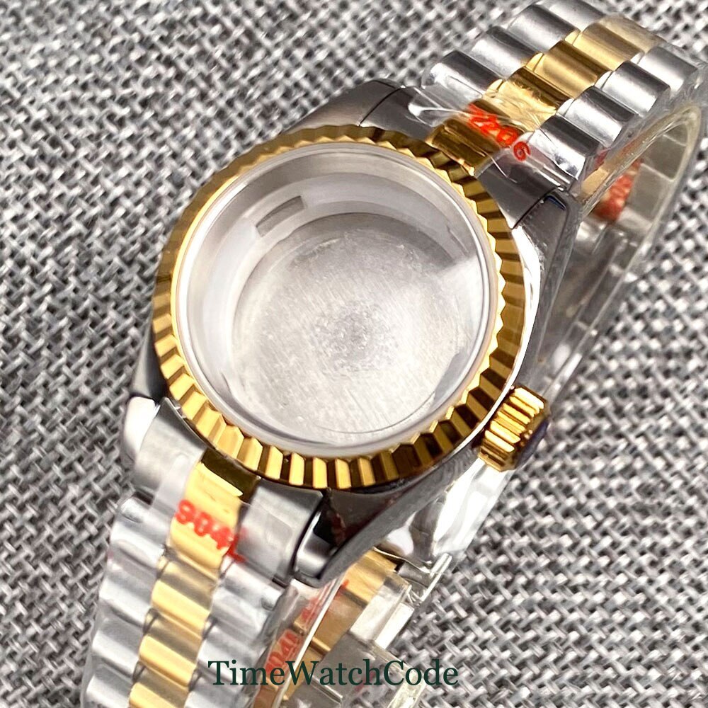 26mm Women Watch Case for NH05A NH06A Movement Sapphire Crystal Lady Watches