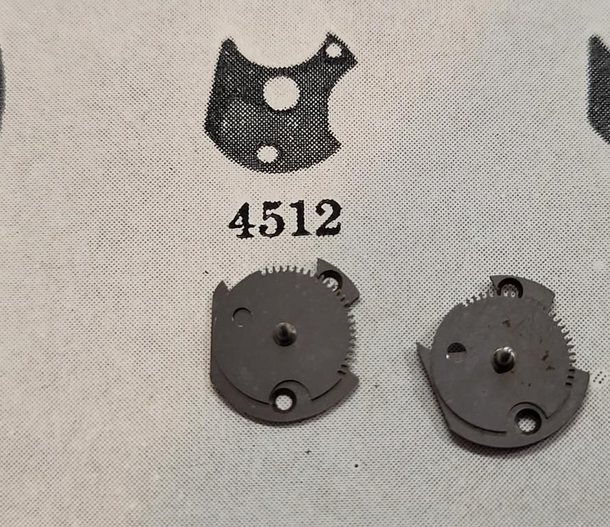 16 Size Waltham Model 1908 Winding Indicator Parts- Select from list
