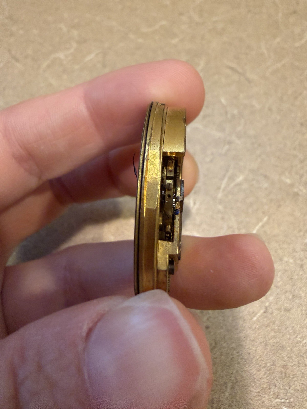 Antique Elgin National Watch Company Pocket Watch Movement NON WORKING