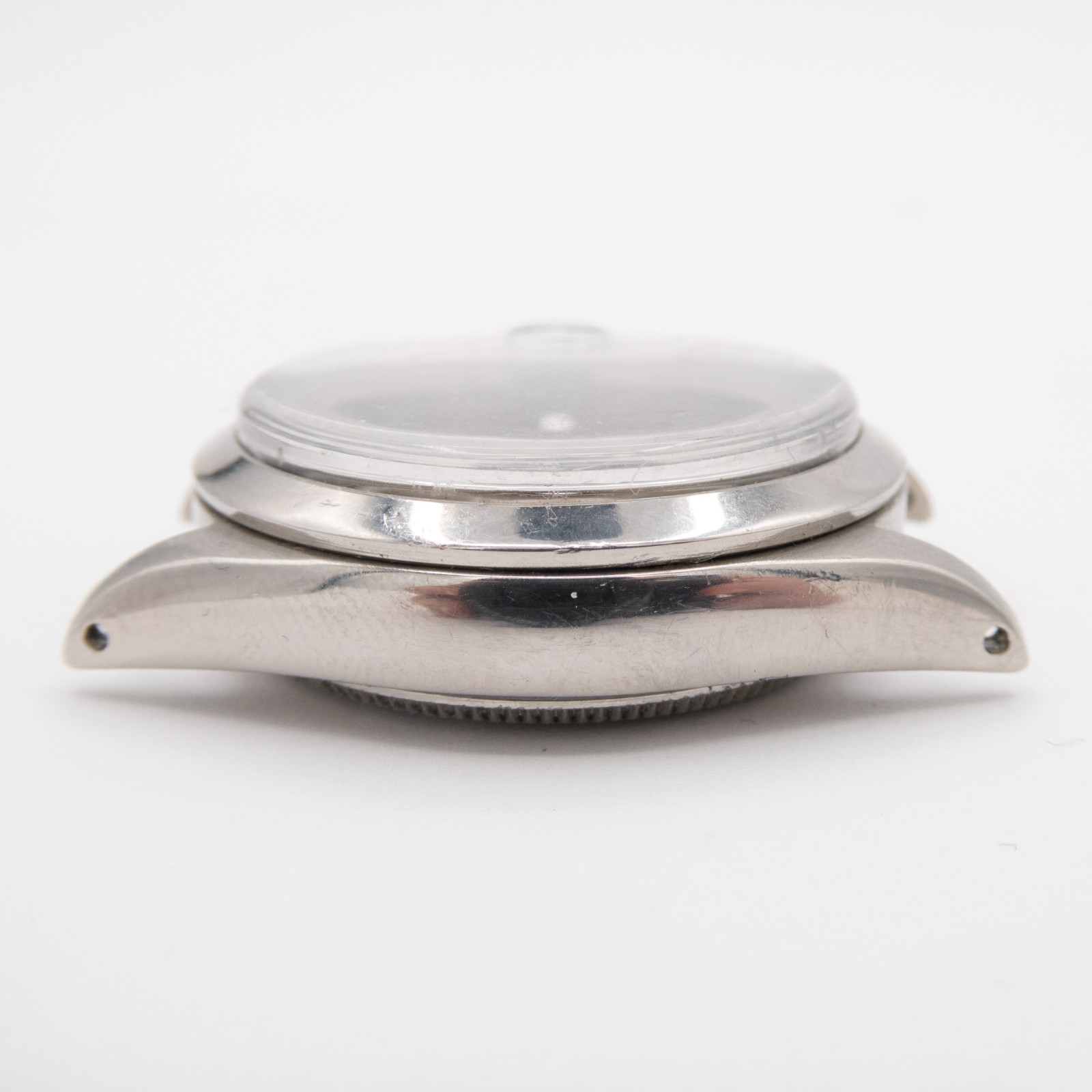 Vintage Rolex Oysterdate Precision Ref. 6466 Stainless Steel Wristwatch Case