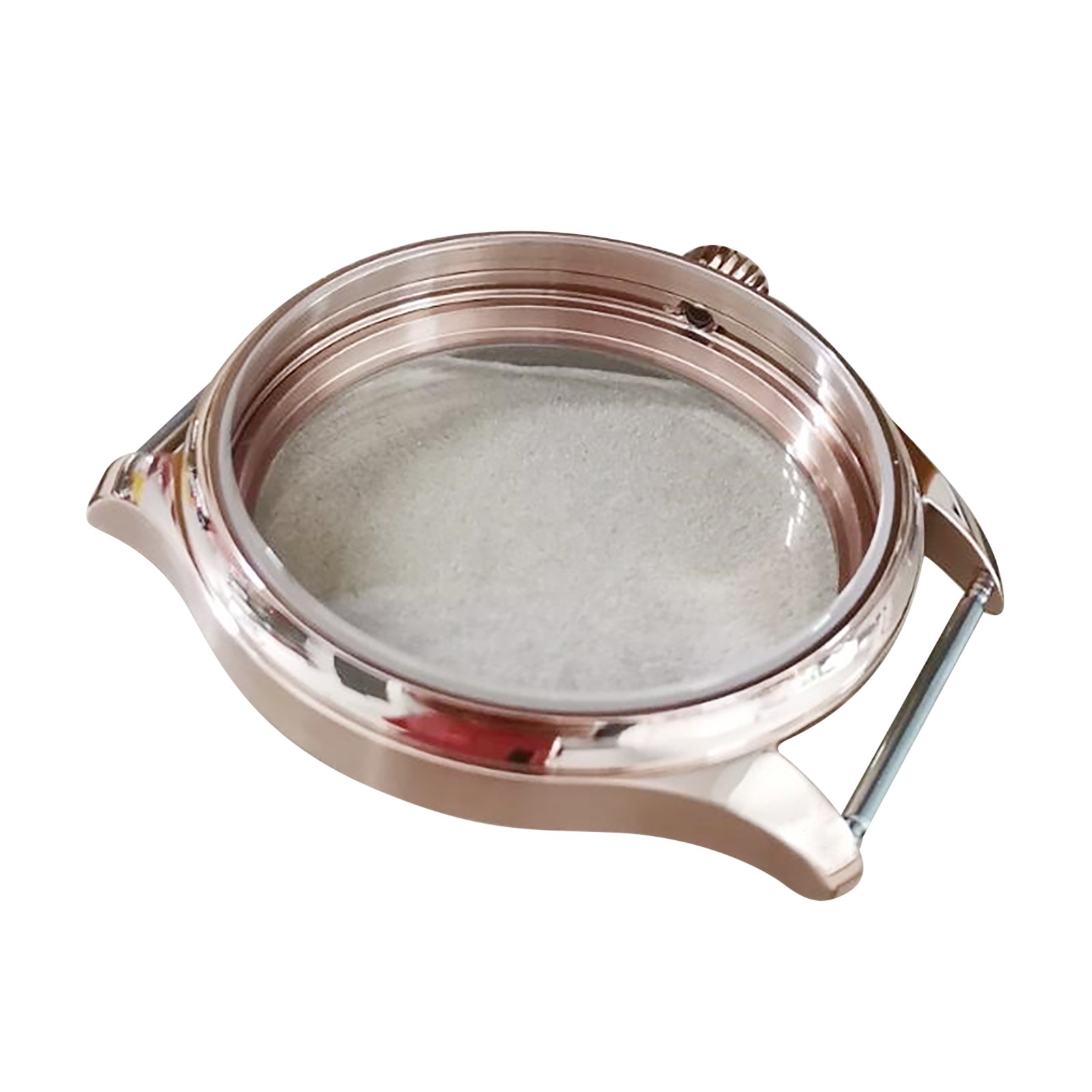 44mm 316L Watch Case For ETA 6497 6498 Seagull ST3600 3621 Movement Part