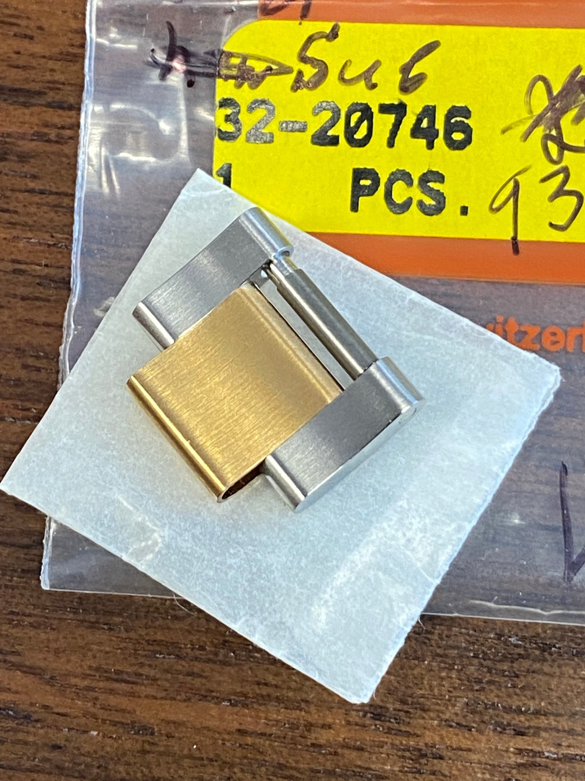 Rolex Original 32-20746 Oyster Link 18K Steel Two Tone 93153 Bracelet Part 16613