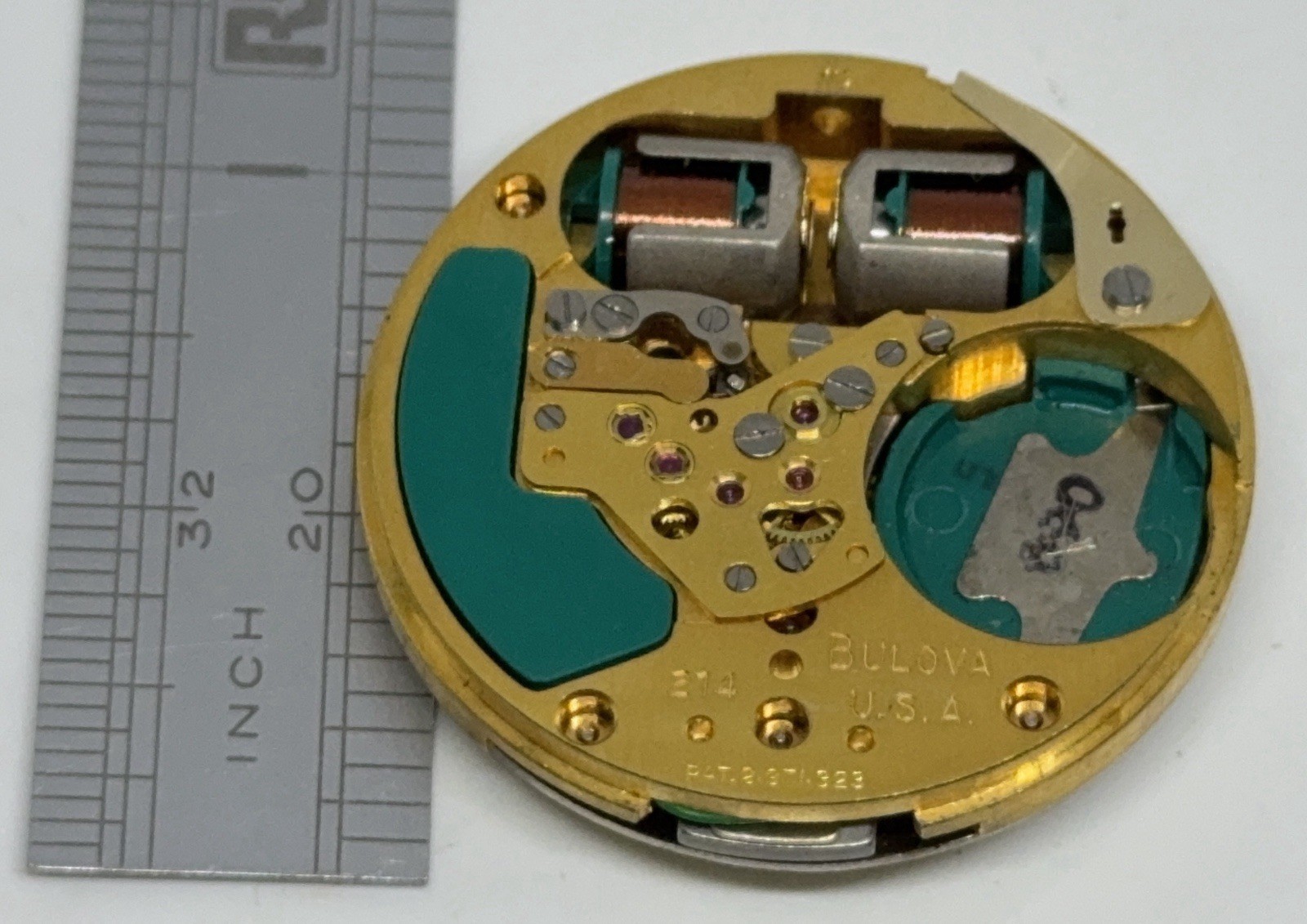 Accutron Bulova 214 Movement USA Does Not Run