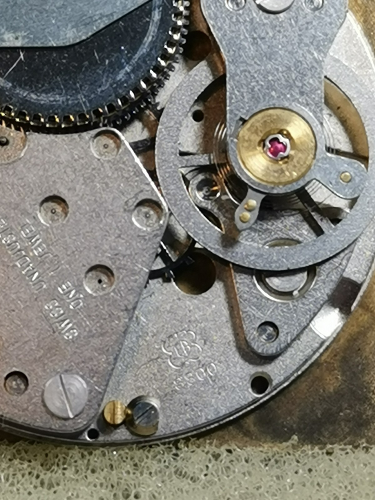Ebauches Bettlach 1J Cal. EB 8800 Swiss Wristwatch Movement Repair/Parts