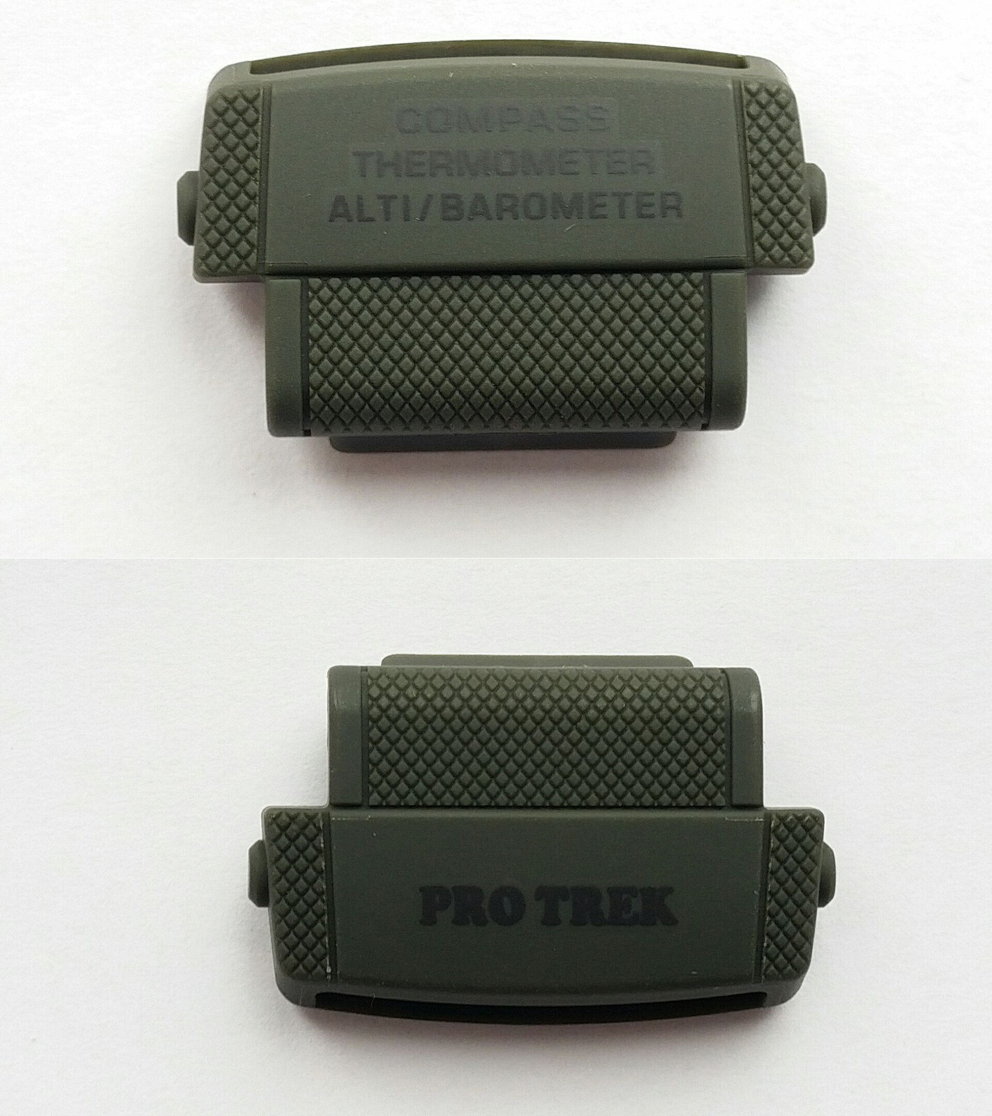 Casio Genuine Factory ProTrek Strap Cover End Piece PRG-250B-3 PRW-2500B-3 2 pcs