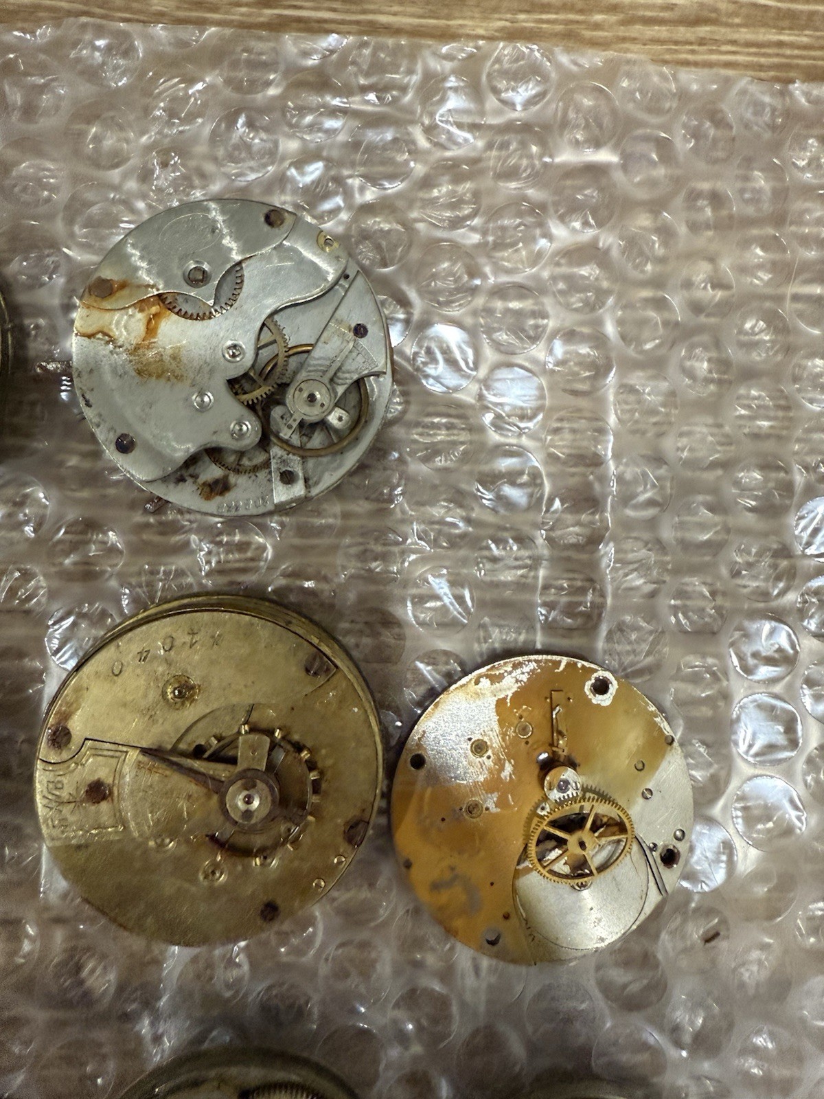 Vintage Lot Of 30 Pocket watch Movements Illinois NY Standard New Era Gallet