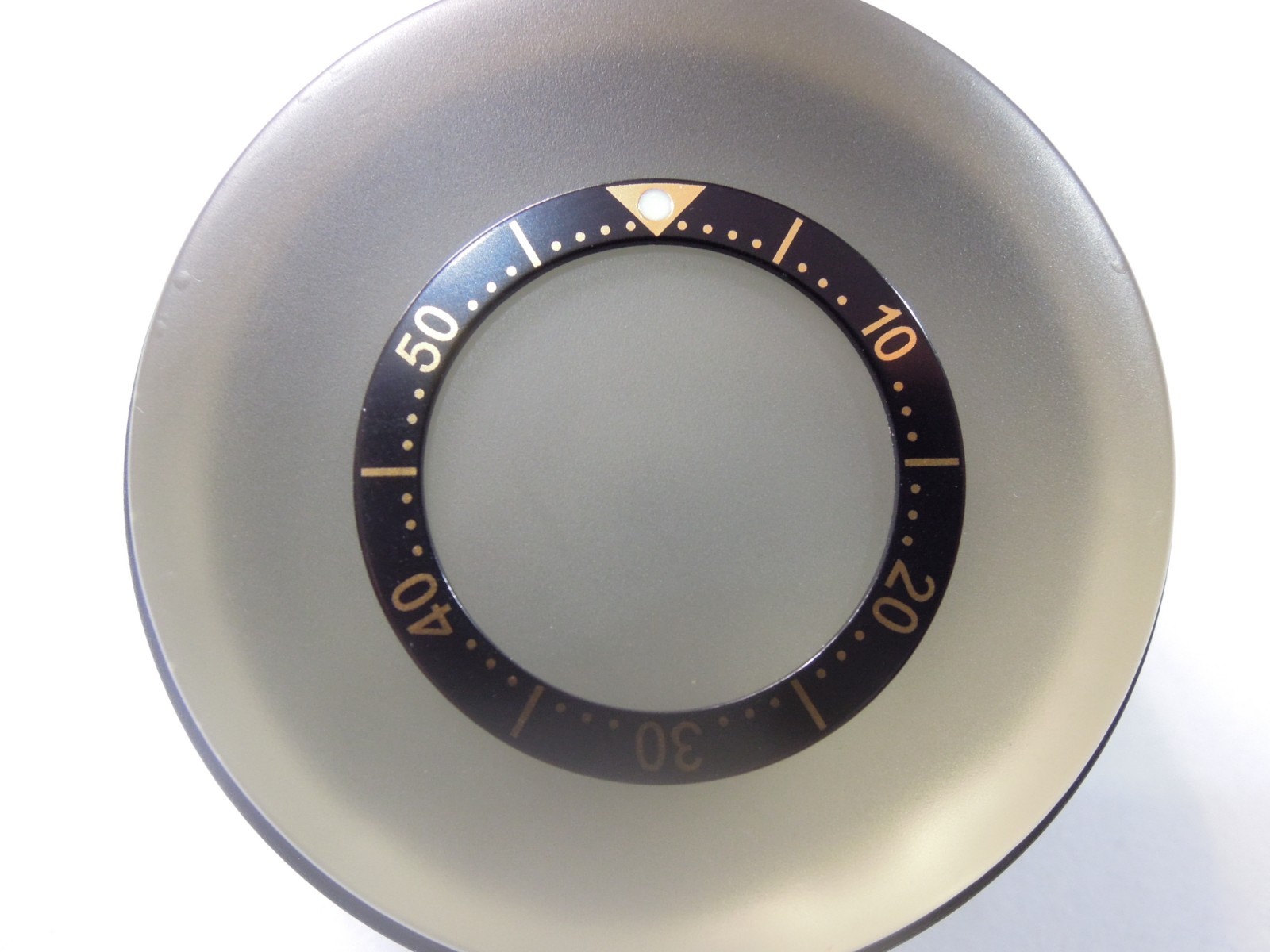 NEW BEZEL INSERT BLACK/GOLD 29.5MM SMALL DIVERS AUTOMATIC 2205-0760/0769 WATCH