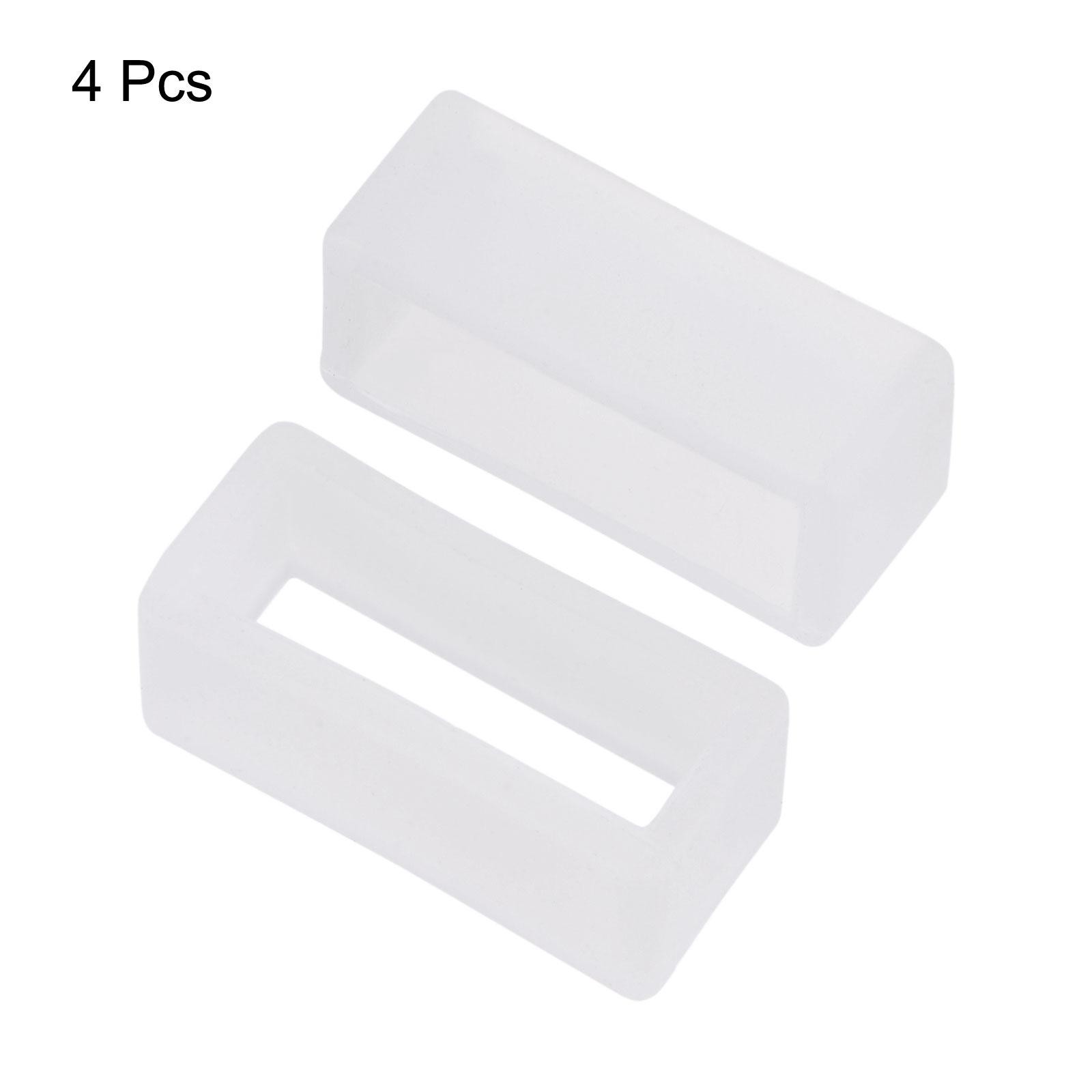 Watch strap Slots strap, for 18mm watch strap, transparent 4pcs