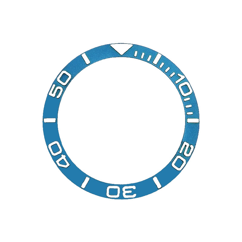 38mm Aluminum bezel Insert For 40mm Watch Case Fit 40mm Watch Case Repair Parts