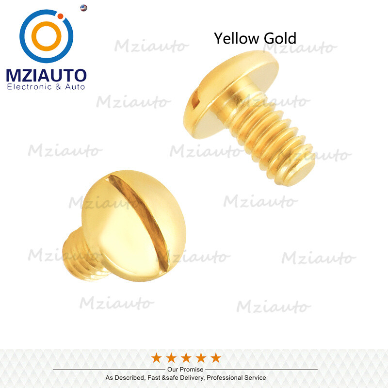 1 Pair Screws Replacement Parts For C artier Love Bracelet Yellow Gold