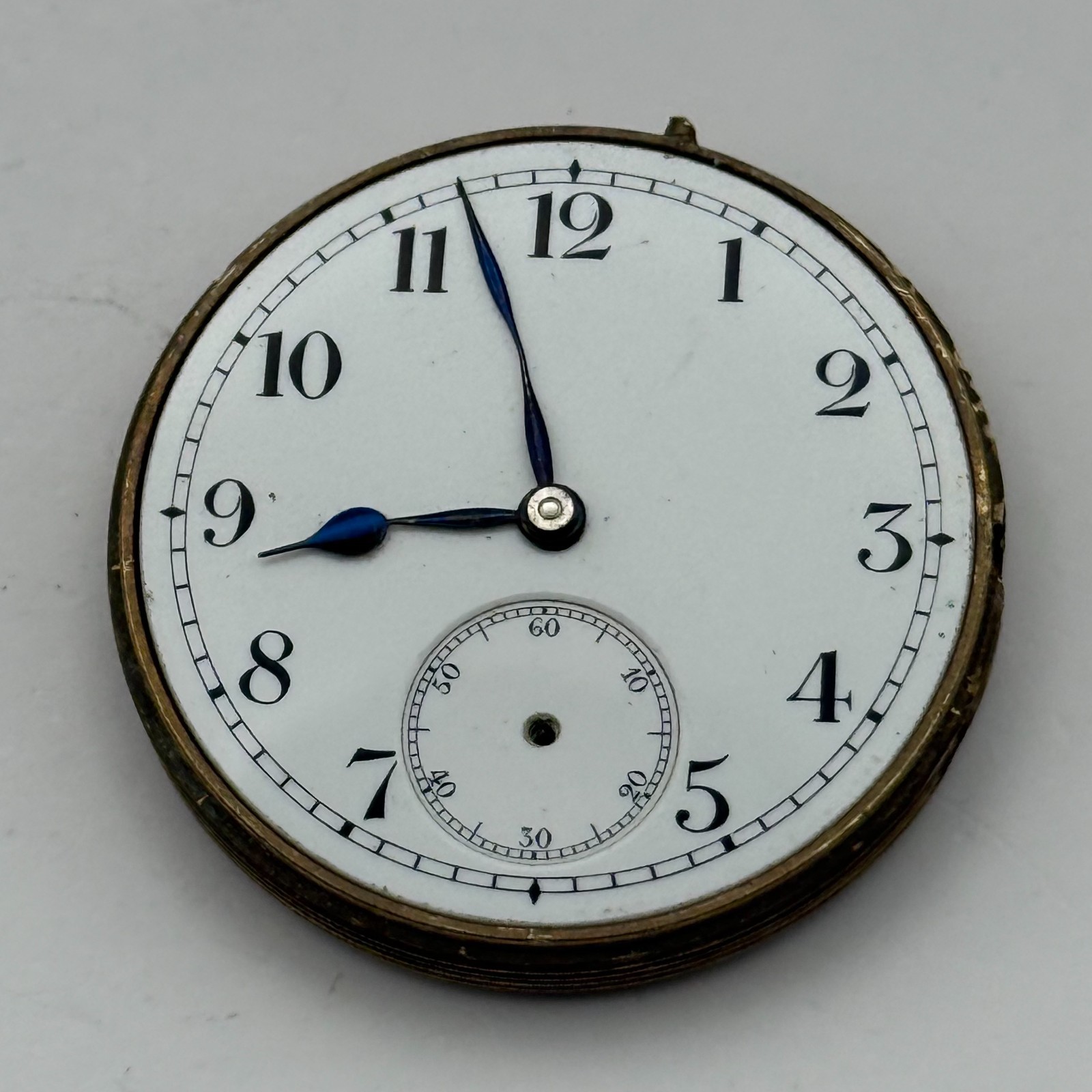 IWC Borgel Trench Watch Movement Peerless High Grade S&Co Manual Parts 29.6mm