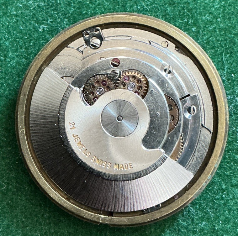 Vintage Men’s Garrard Watch Automatic Face And Movement 21 Jewel Cal 2472 S/r