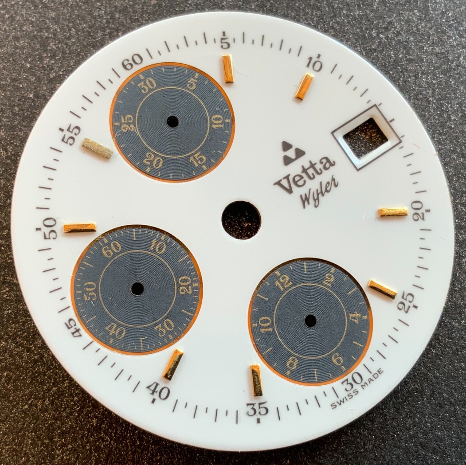 Wyler Vetta Chronograph Chronograph Dial + Hands Hands