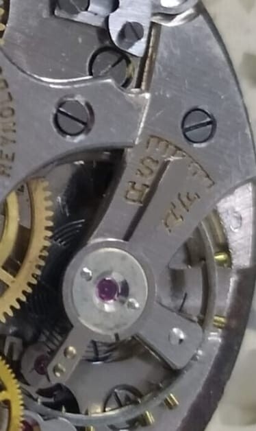 Venus 188 Chronograph similar to Valjoux 7730 part Complete Balance used work