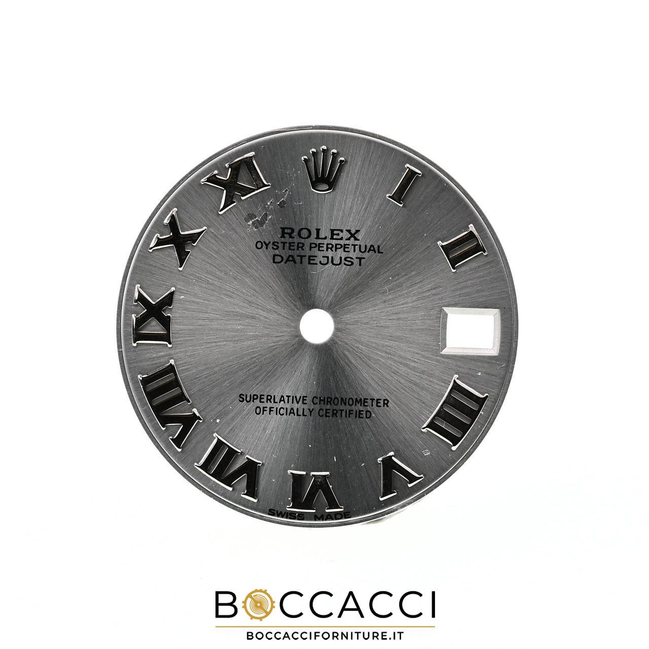 ROLEX Dial OYSTER Perpetual Datejust 31mm Dark Grey ’’Swiss Made…