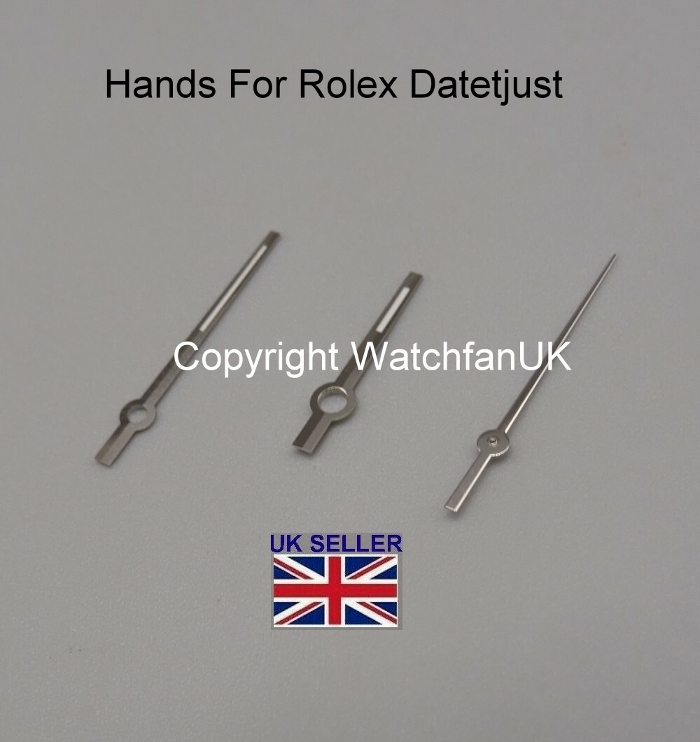 Spare Set Of Hands For Rolex Datejust Mvts 1530 1570 #16
