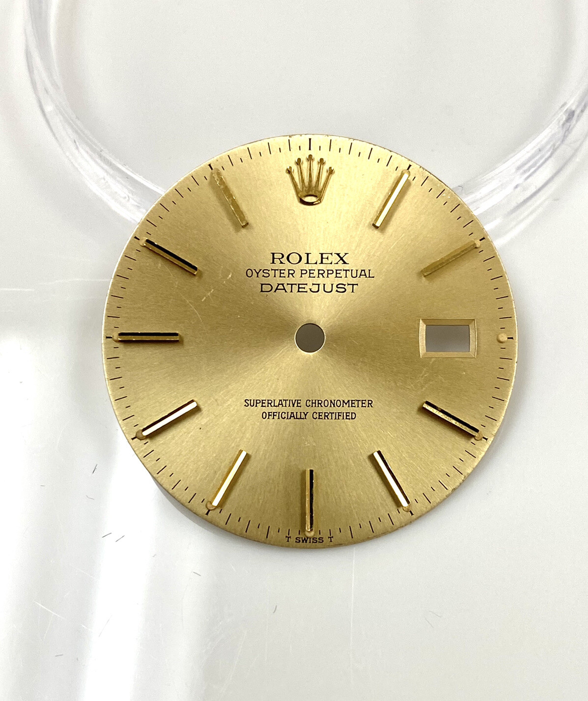 Genuine Rolex Champagne dial for Men’s Datejust Jubilee Oyster 16013 16233 #20