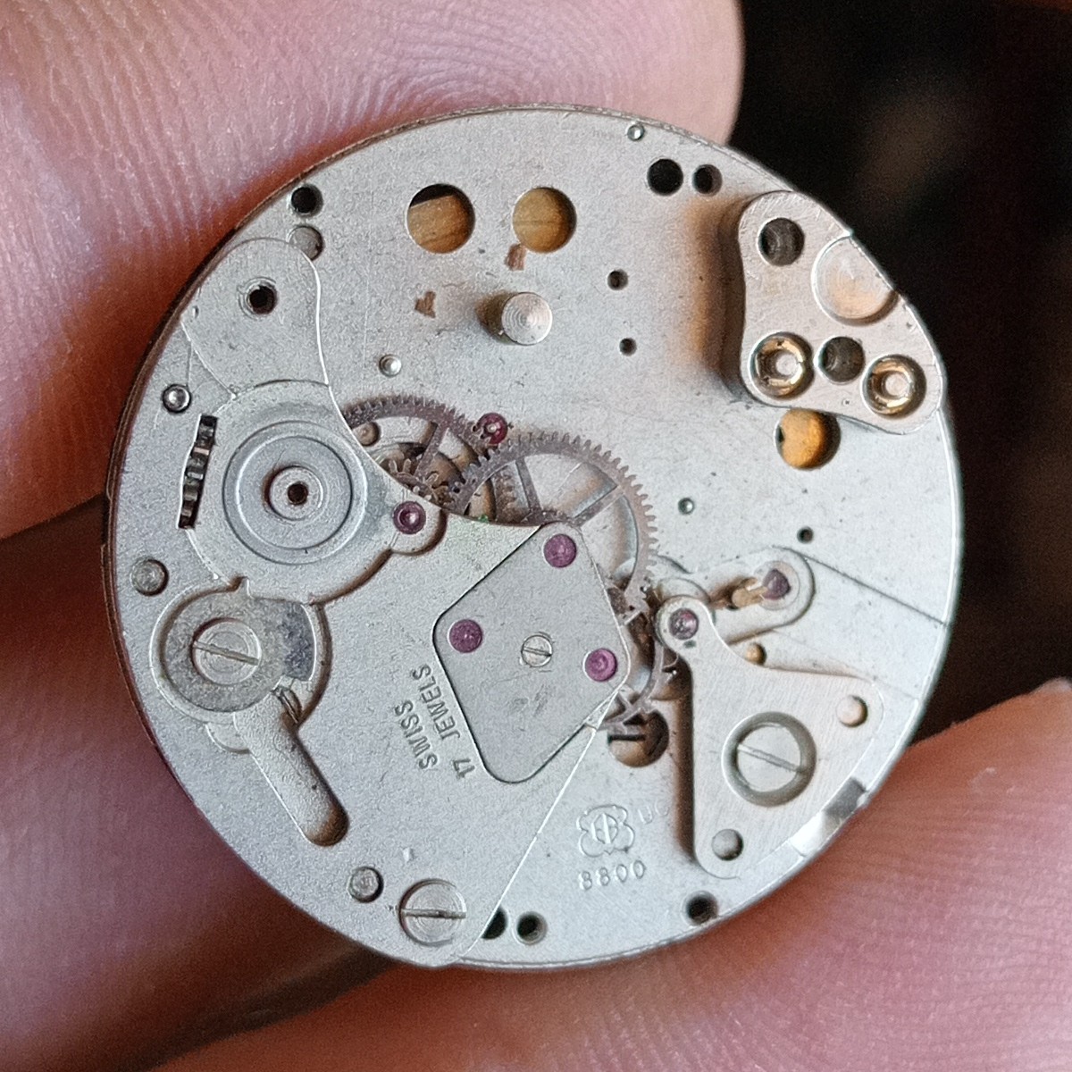 EB 8800 – SEAWATCH, Watch Movement parts. Vintage For Replacement Part