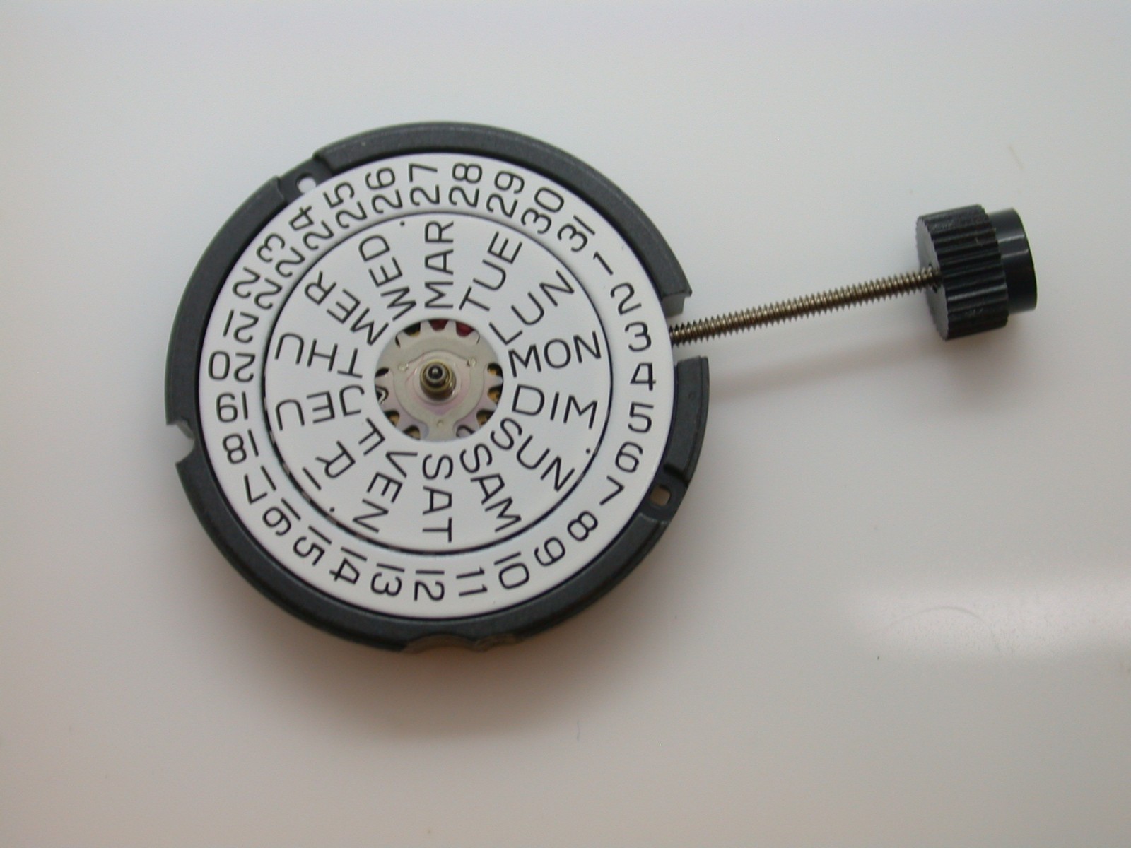 ETA MOVEMENT 803.122/ 121 DATE 3 – BRAND NEW COMES TESTED WITH BATTERY NEW