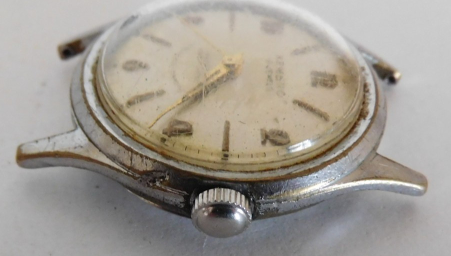 ST 1686 KENBRO WATCH RUNNING 17 JEWELS FOR PARTS or REPAIR. USED