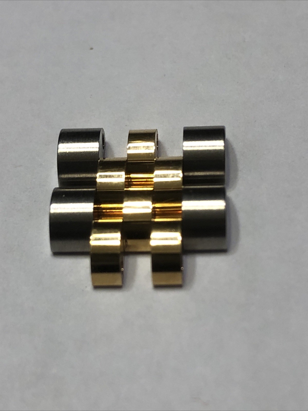 GENUINE ROLEX JUBILEE 18K / SS LINKS FOR LADIES BRACELET 14mm