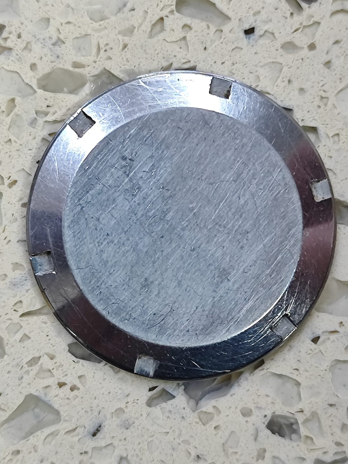 1970 TISSOT SEASTAR AUTOMATIC REF 46907 AS 2066 Part Back Case Used