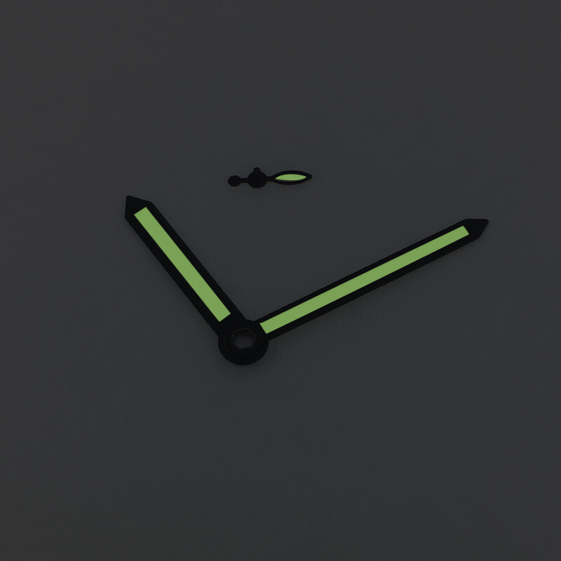 Green Luminous Watch Hands For ETA 6497 6498 Seagull ST3600 ST3620 Movement
