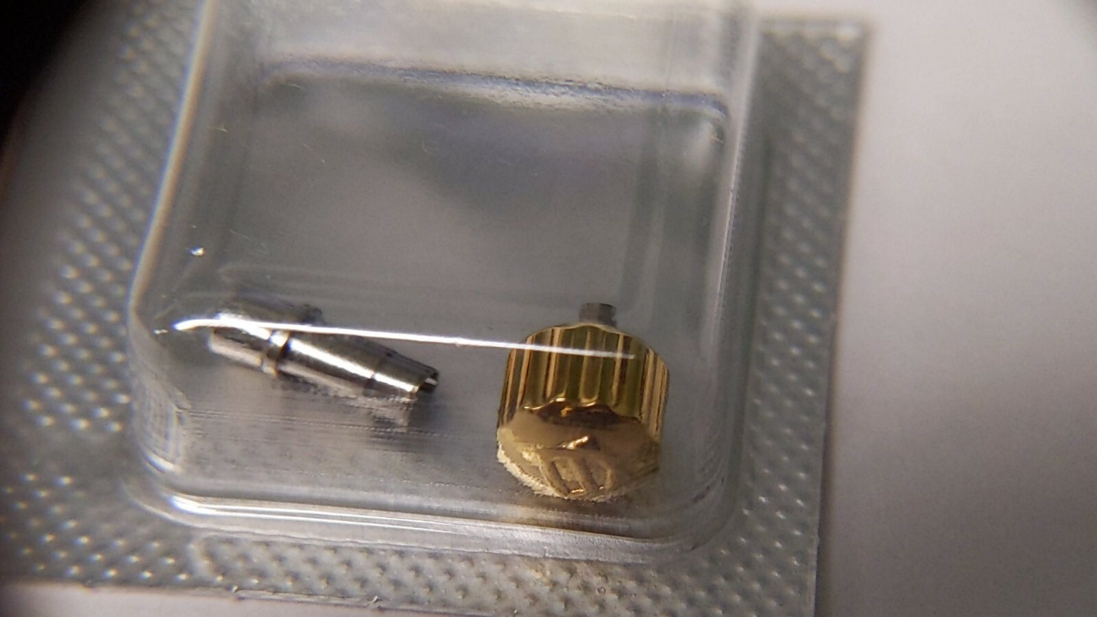 Tag Heuer CROWN and TUBE 5.1×4.0mm M0.9, Tag-15 YELLOW New/Seal
