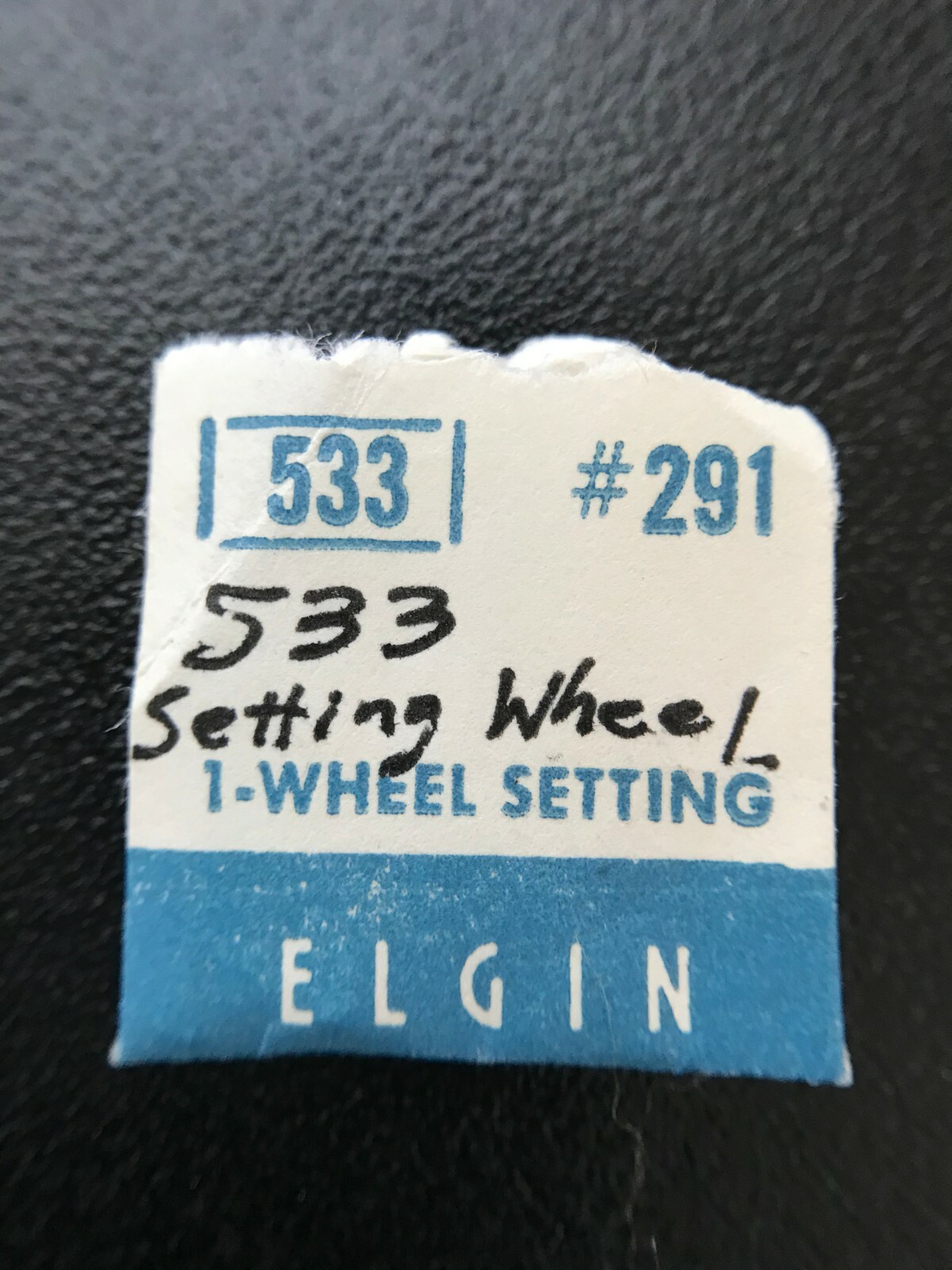 Elgin watch parts for various models. See drop down menu.