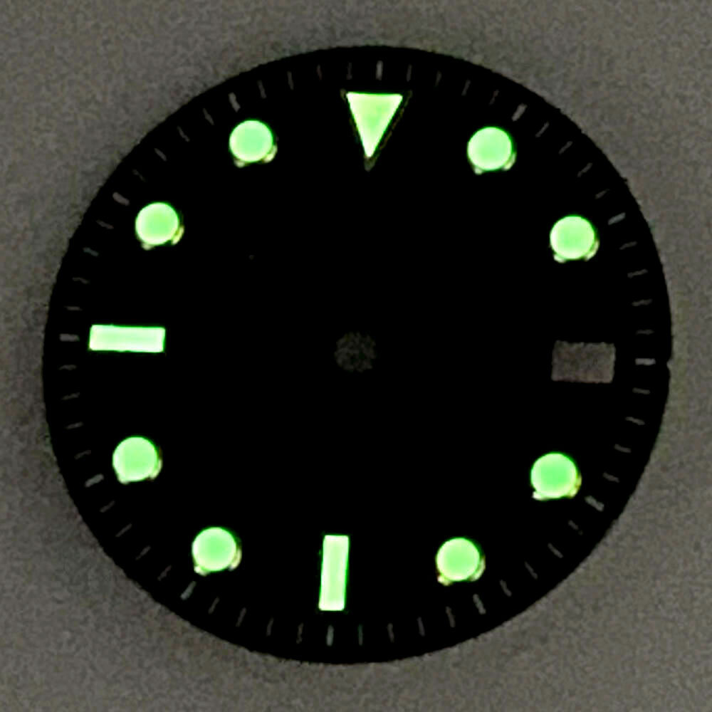 29mm Luminous orange yellow blue Watch Dial fit Japan NH35A NH36A 7S26 movement