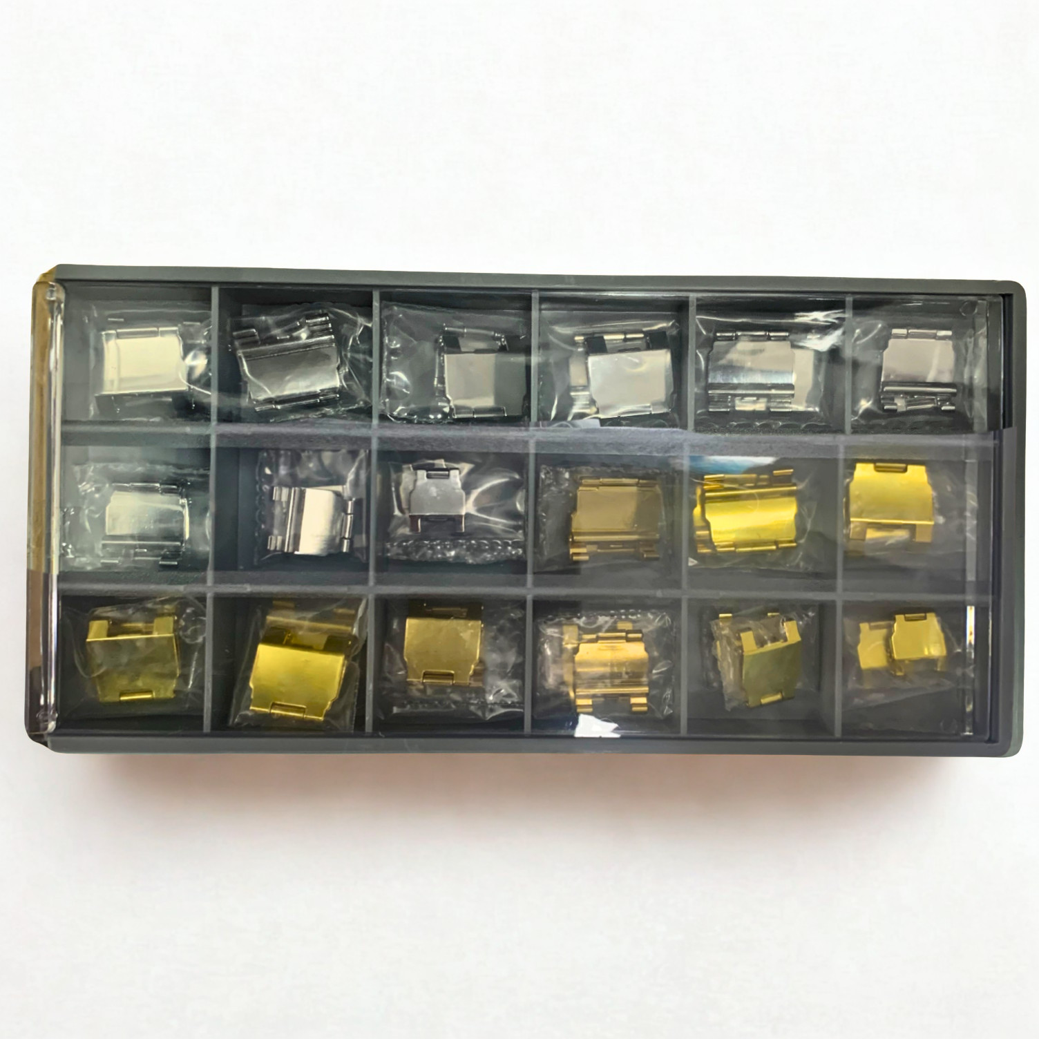 Watch Strap Clasp Set – Multiple Buckles with Storage Case