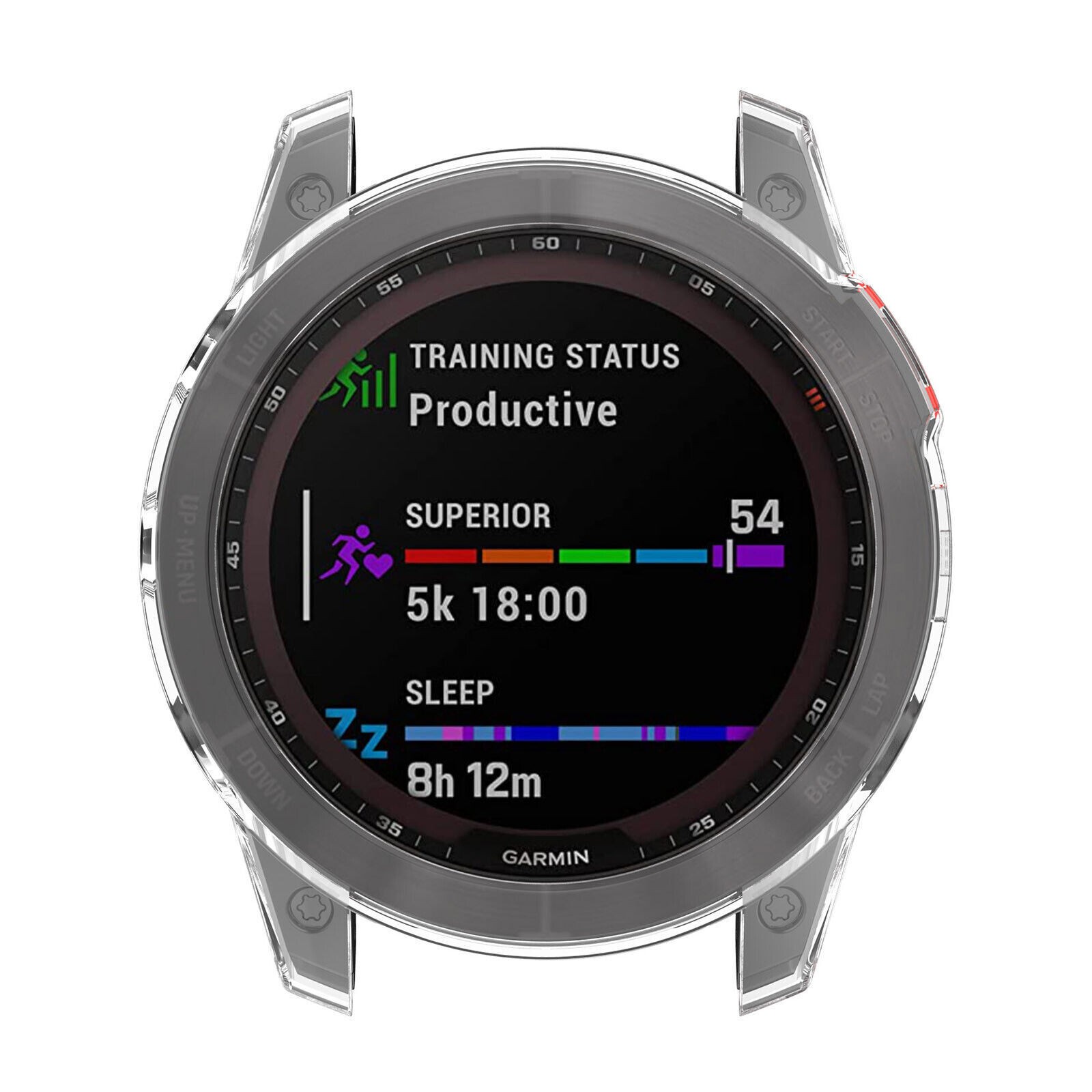 TPU Protective Cover Case Watch Frame for Garmin Fenix7/ Fenix 7 Solar/ Fenix 7
