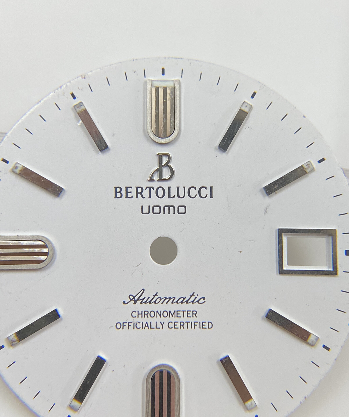 Original Bertolucci Uomo Automatic 28mm White Dial Ref: 884.55.41.10B