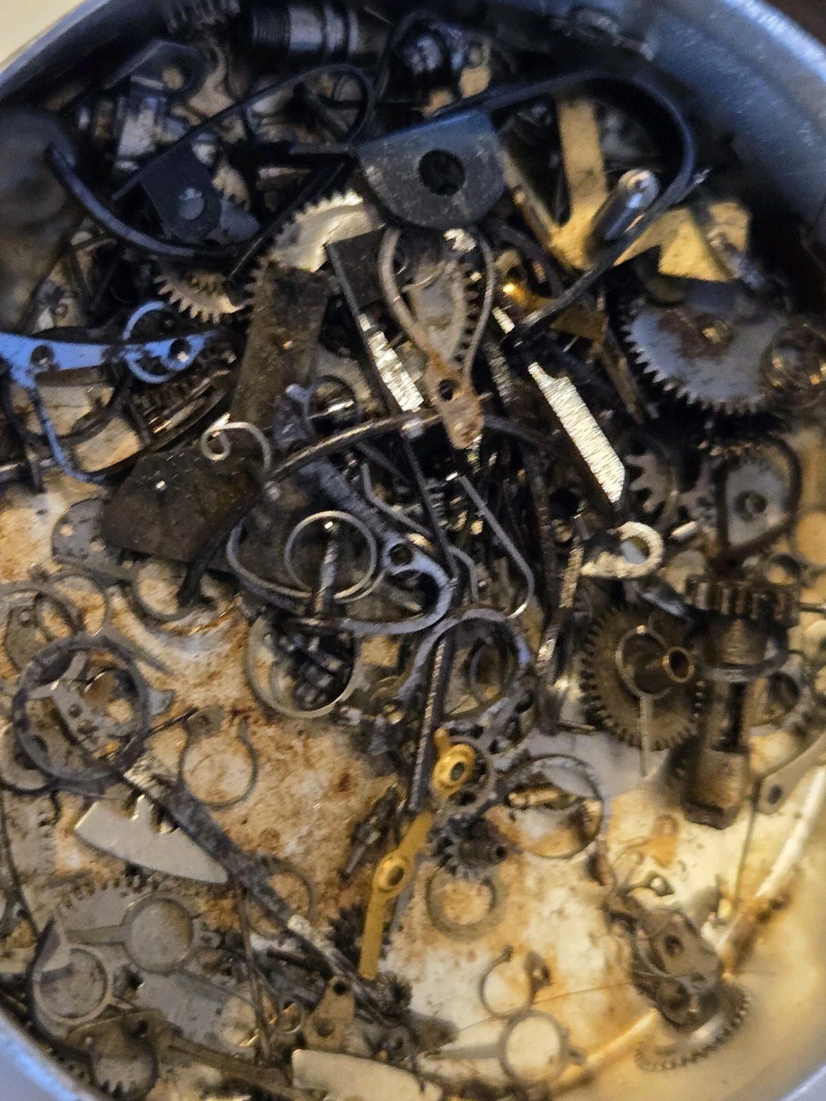 Vintage Watchmakers Part’s Estate Watch Repair Parts Bulk Lot #2.