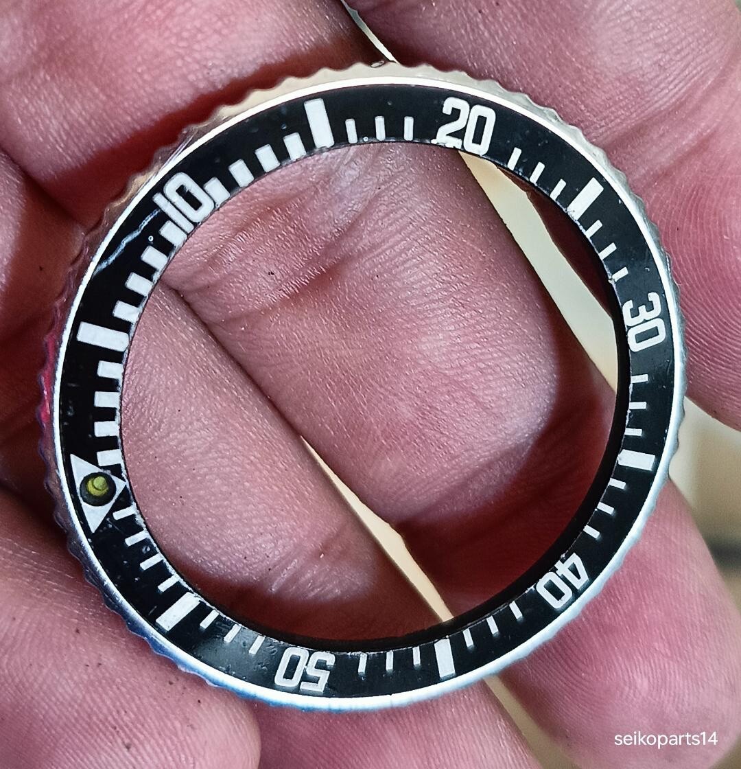 ORIGINAL CITIZEN BLACK ROTATING BEZEL WITH INSERT CITIZEN GN-4-5 DIVER 51-2273